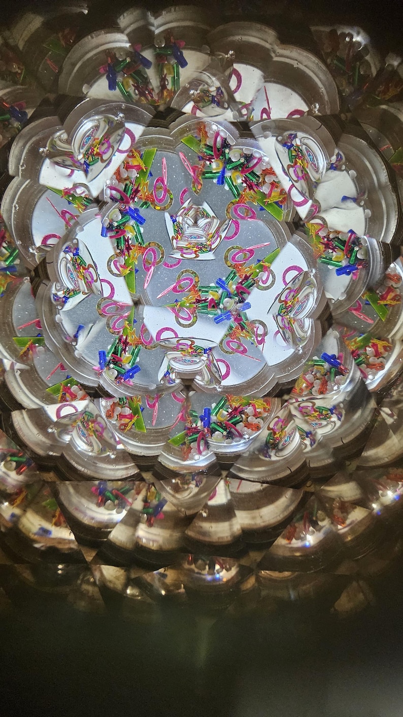 Personalised Brass Liquid Kaleidoscope view 8