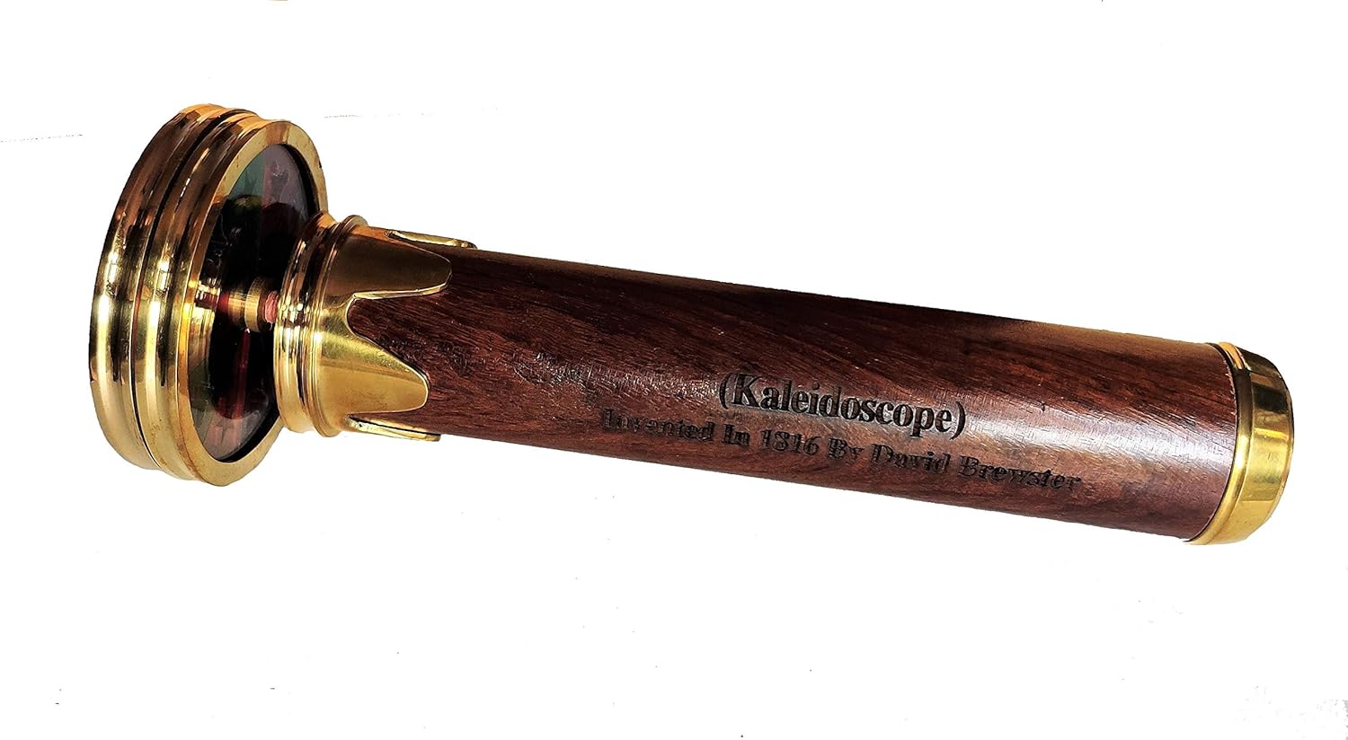 Handcrafted Brass Kaleidoscope view 5
