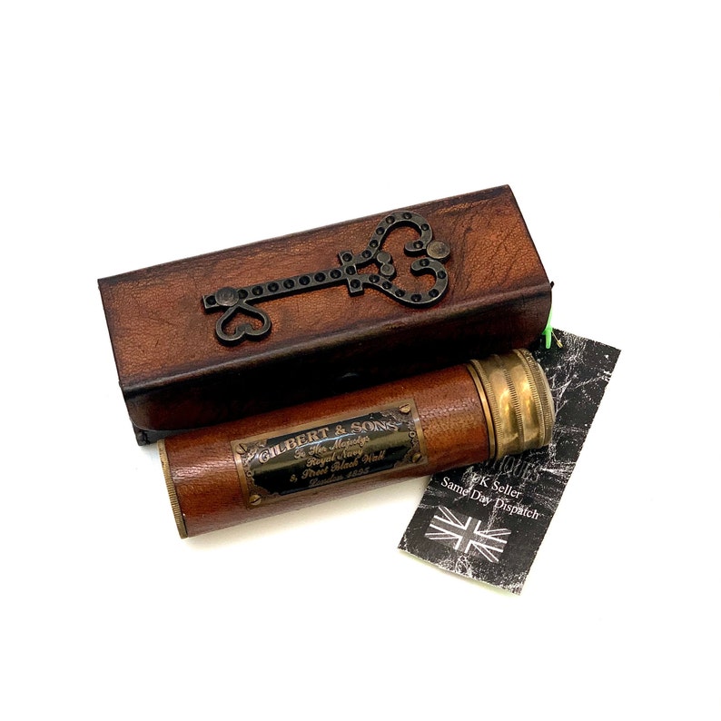 Classic Handmade Brass Kaleidoscope view 4