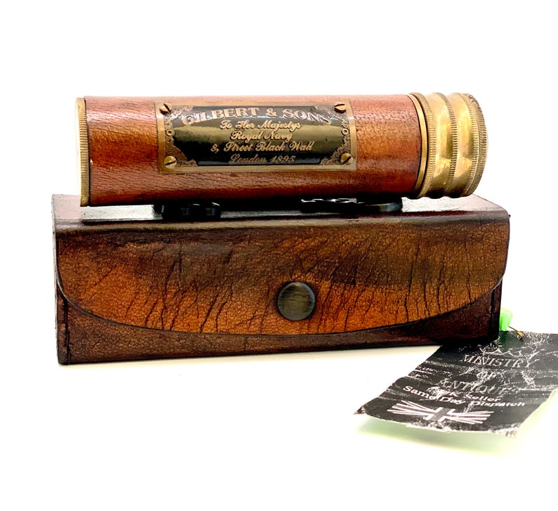Classic Handmade Brass Kaleidoscope view 9