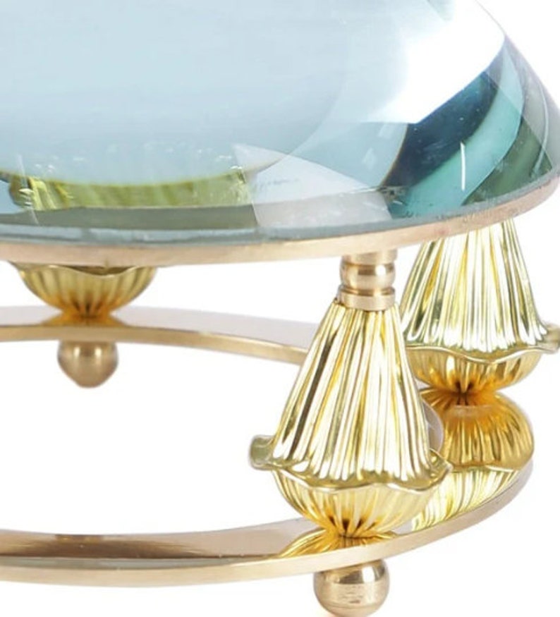Nautical Brass Dome Magnifier 3.5" view 2