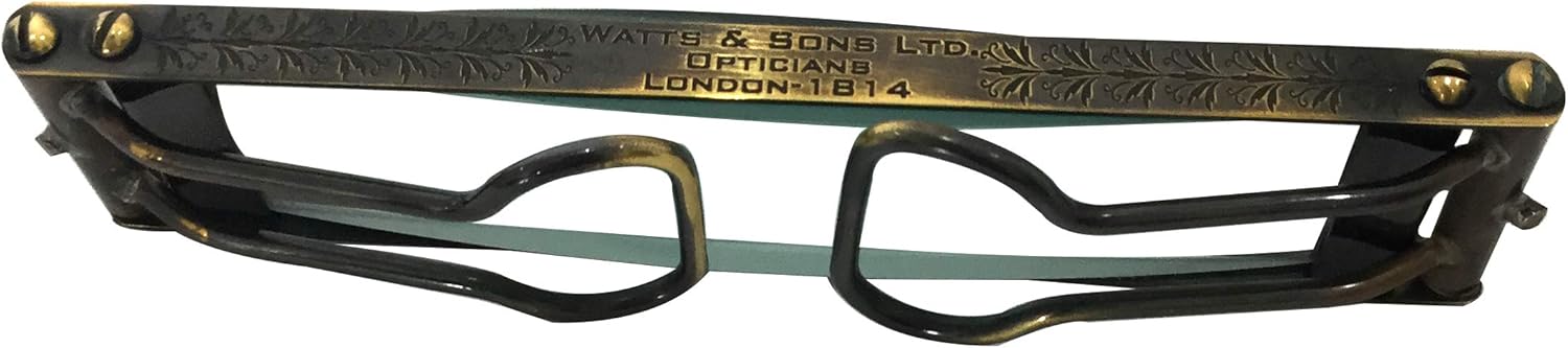 Brass Dome Magnifier 7" with Foldable Stand Legs view 4