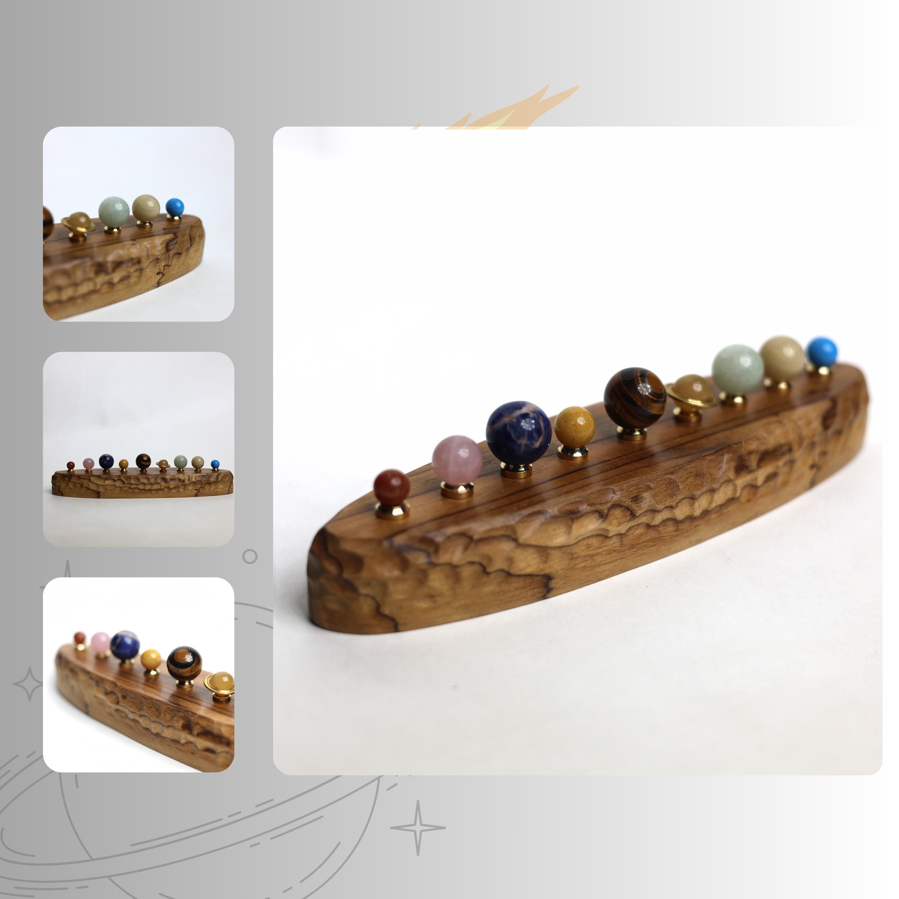 9 Planet Gemstone Display view 4