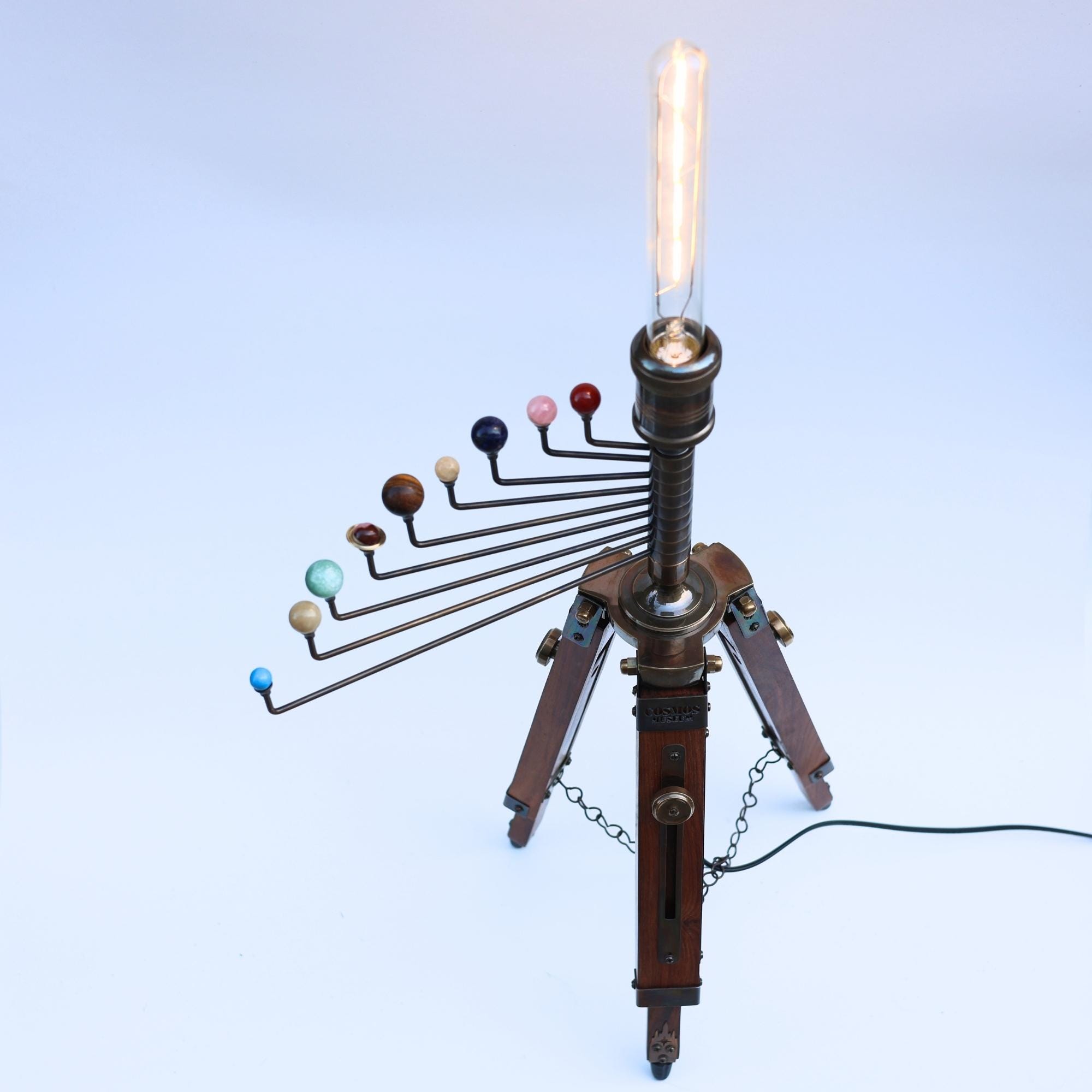 Cosmos Tripod Stand, Lamp with Solar System, Astronomical Lamp, Tripod Lamp view 5