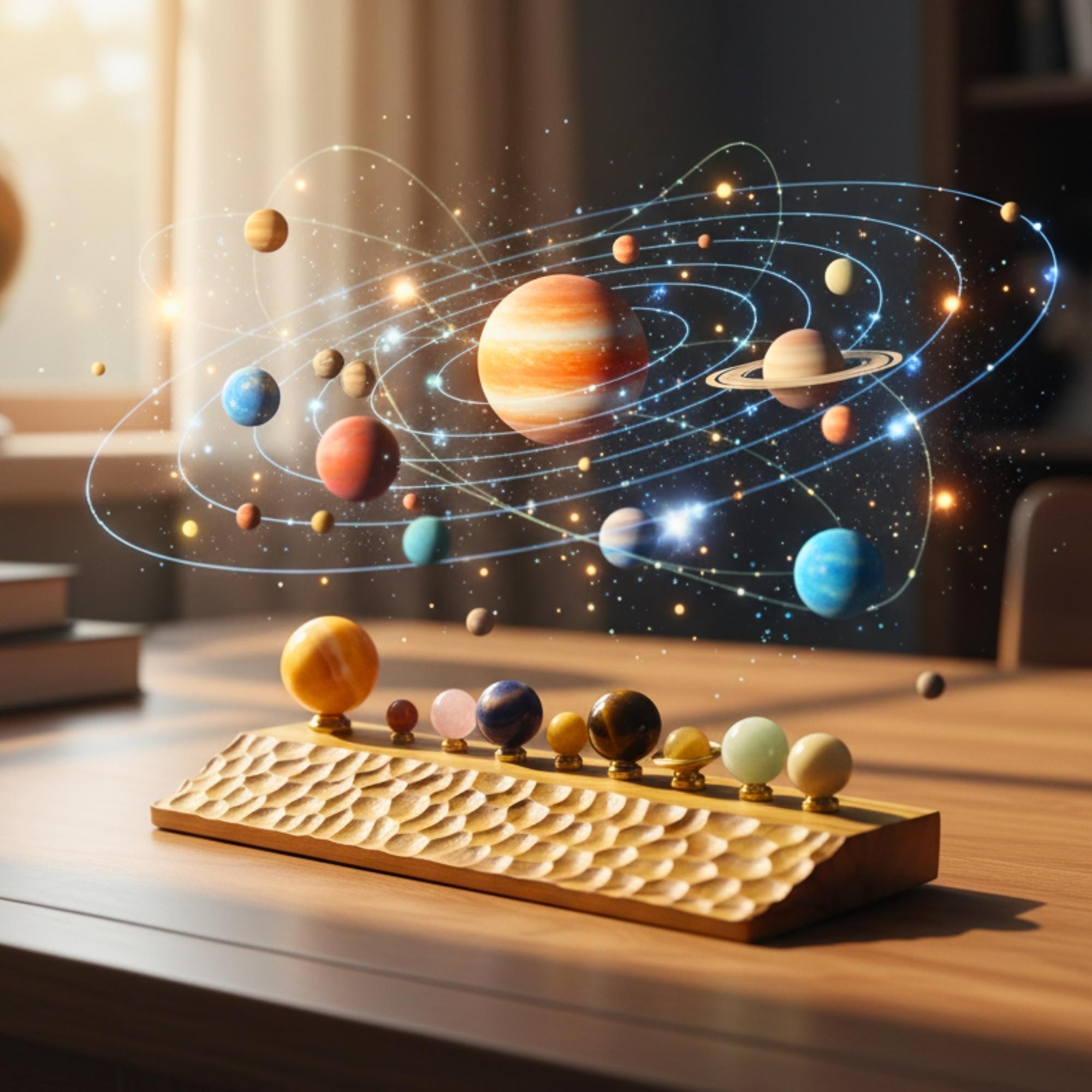Elegant Solar System Stand view 3