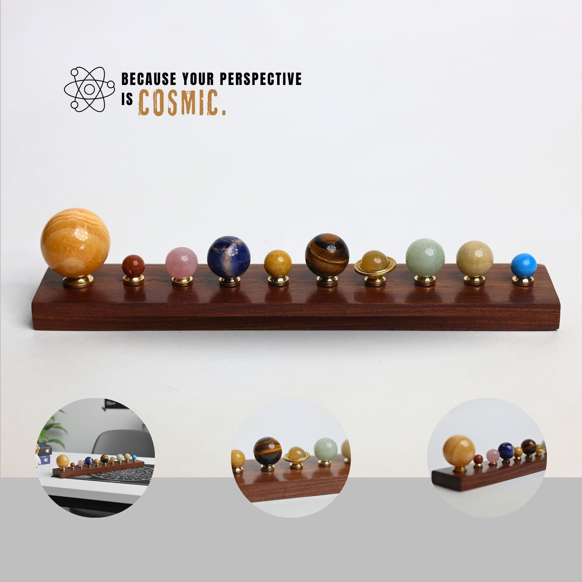 Gemstone Planet Set view 2