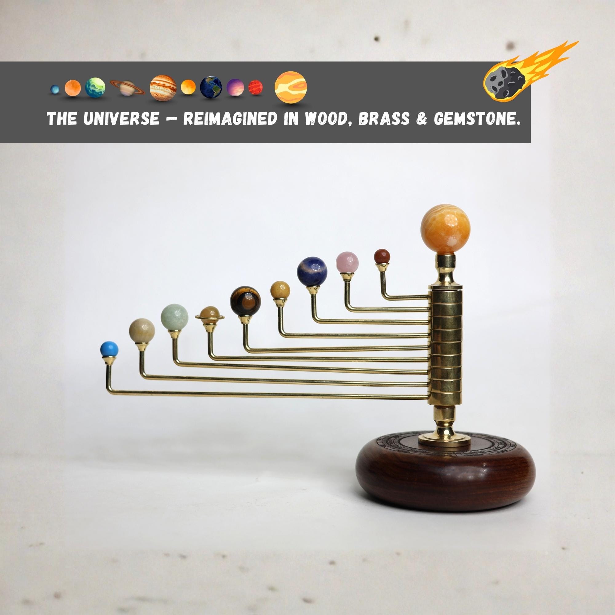Luxury Rotating Solar System view 3