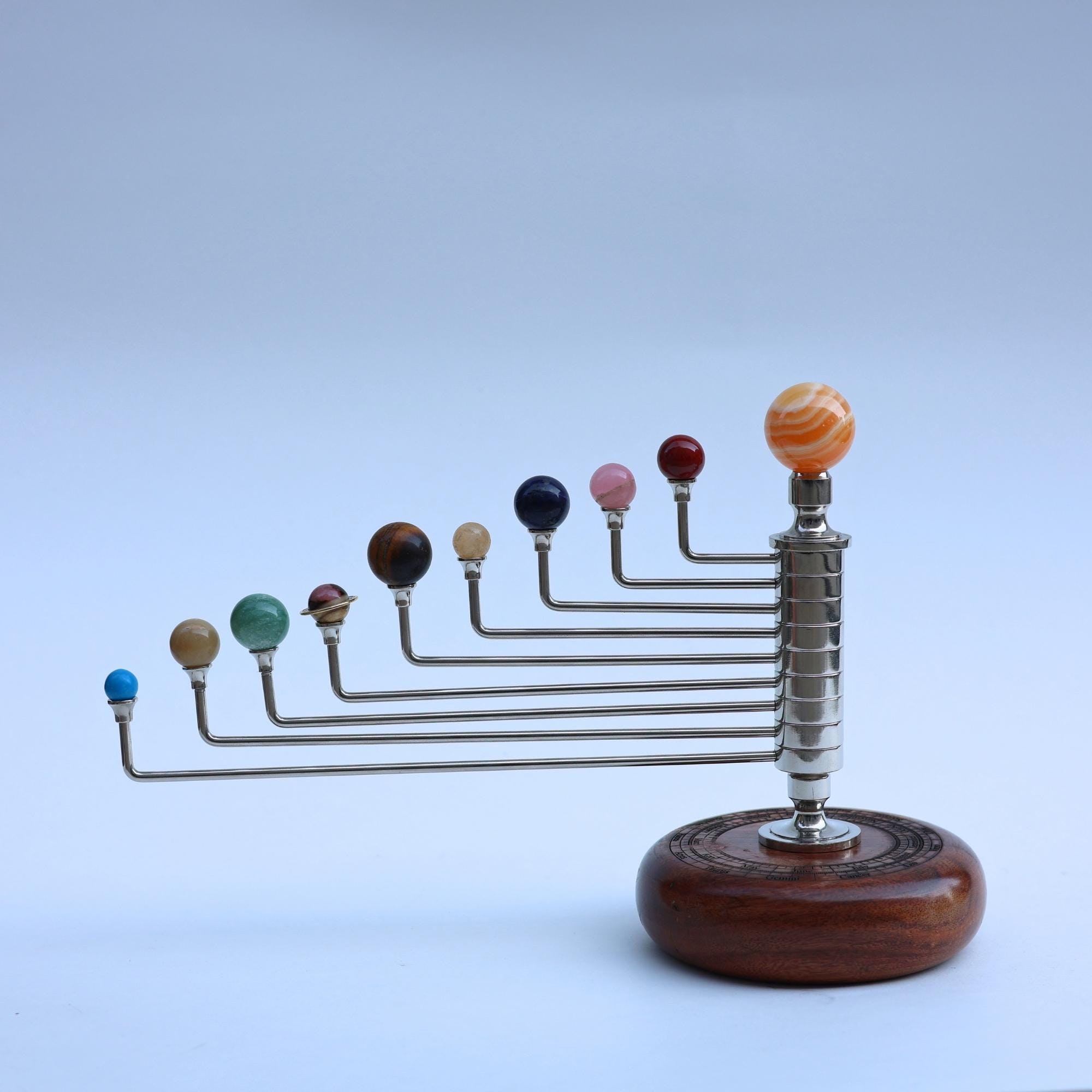 Vertical Solar System Model view 6