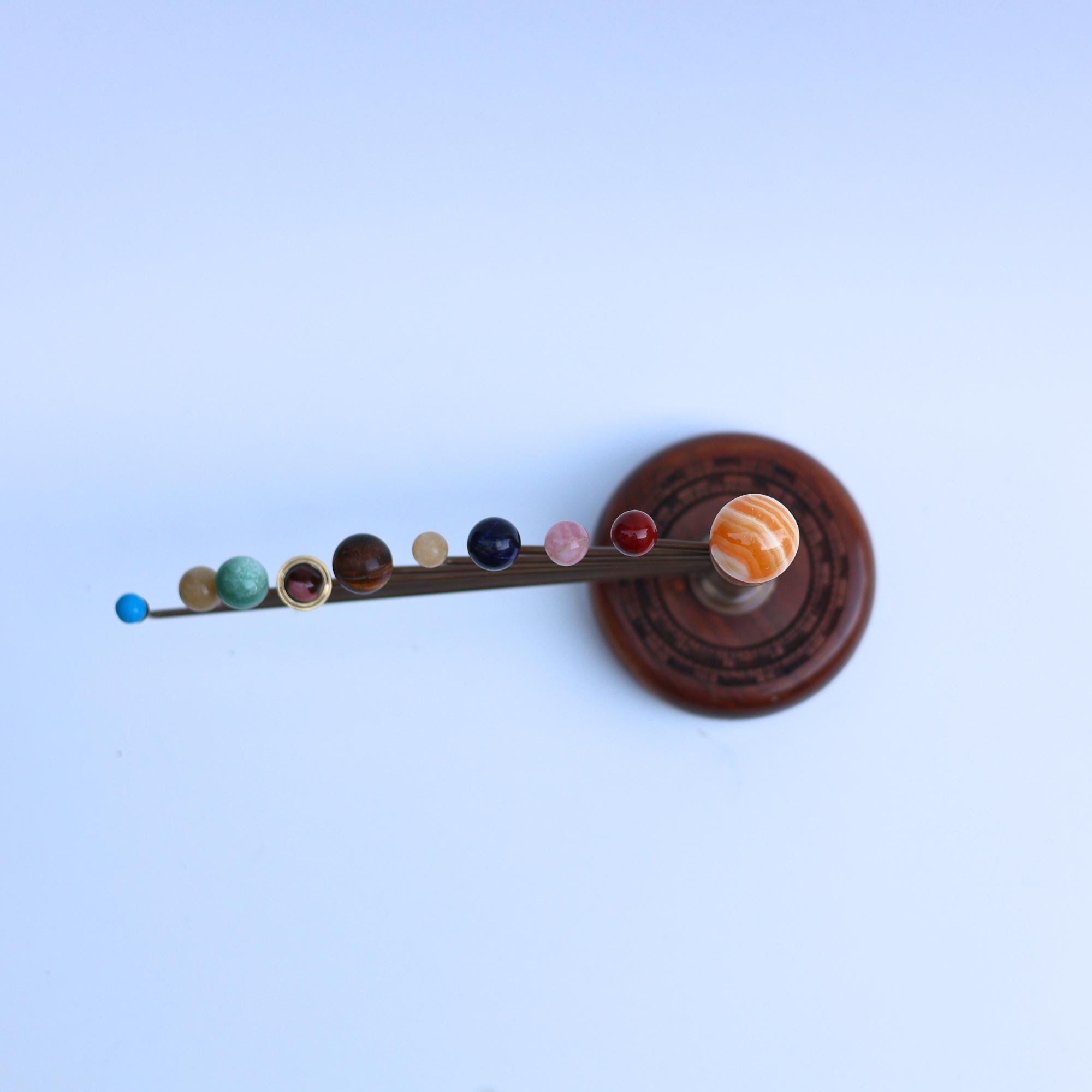 Vertical Solar System Model view 5