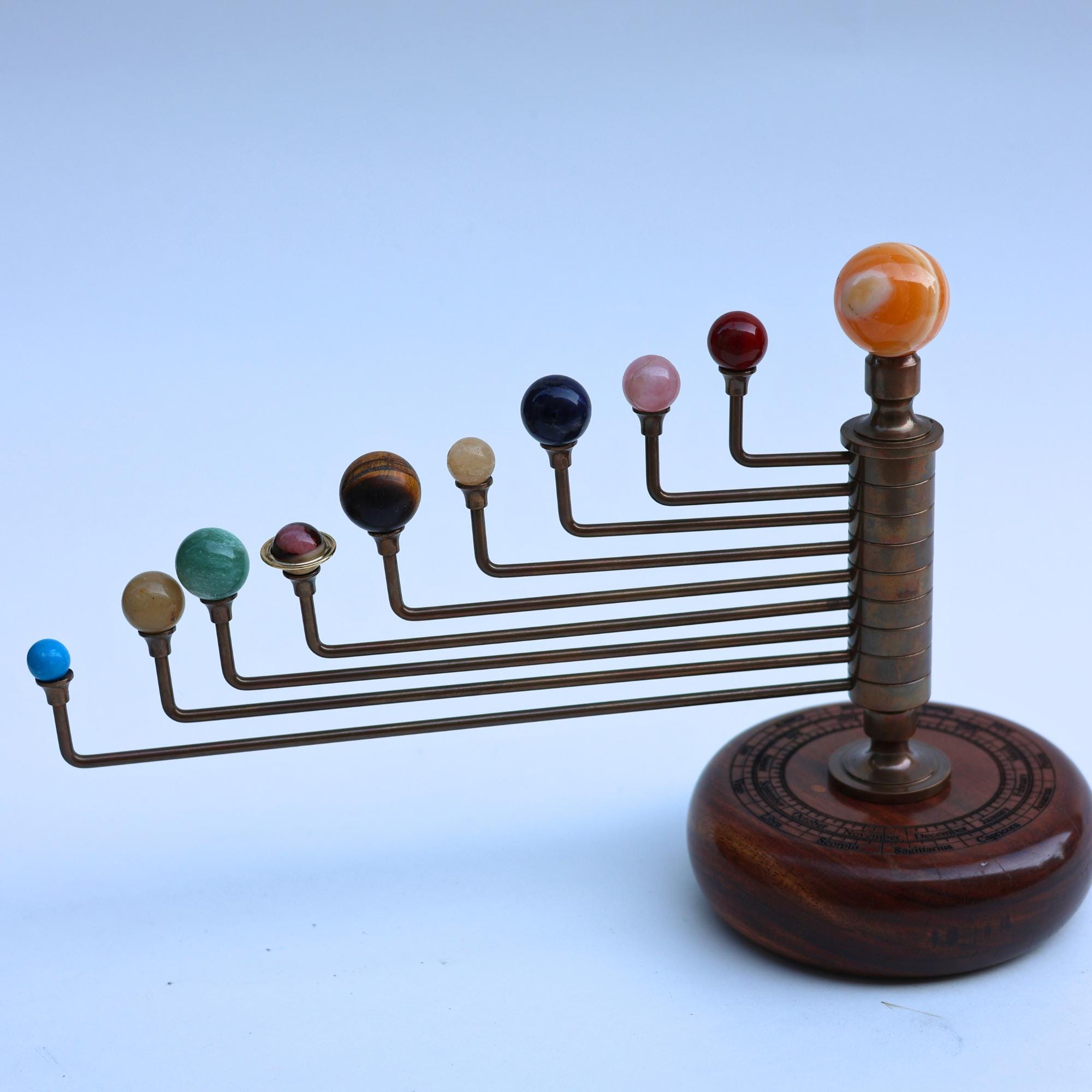 Vertical Solar System Model view 5