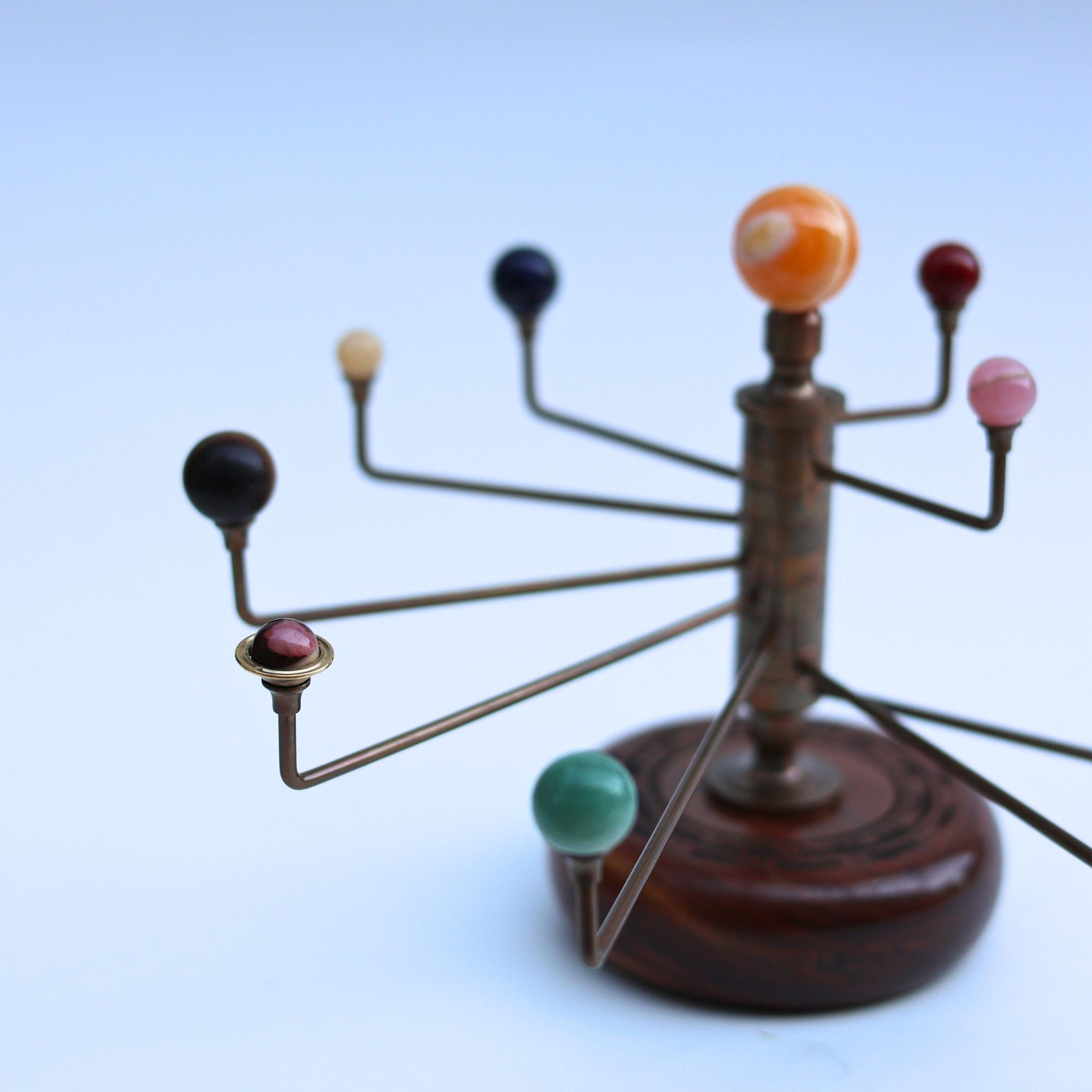 Vertical Solar System Model view 5