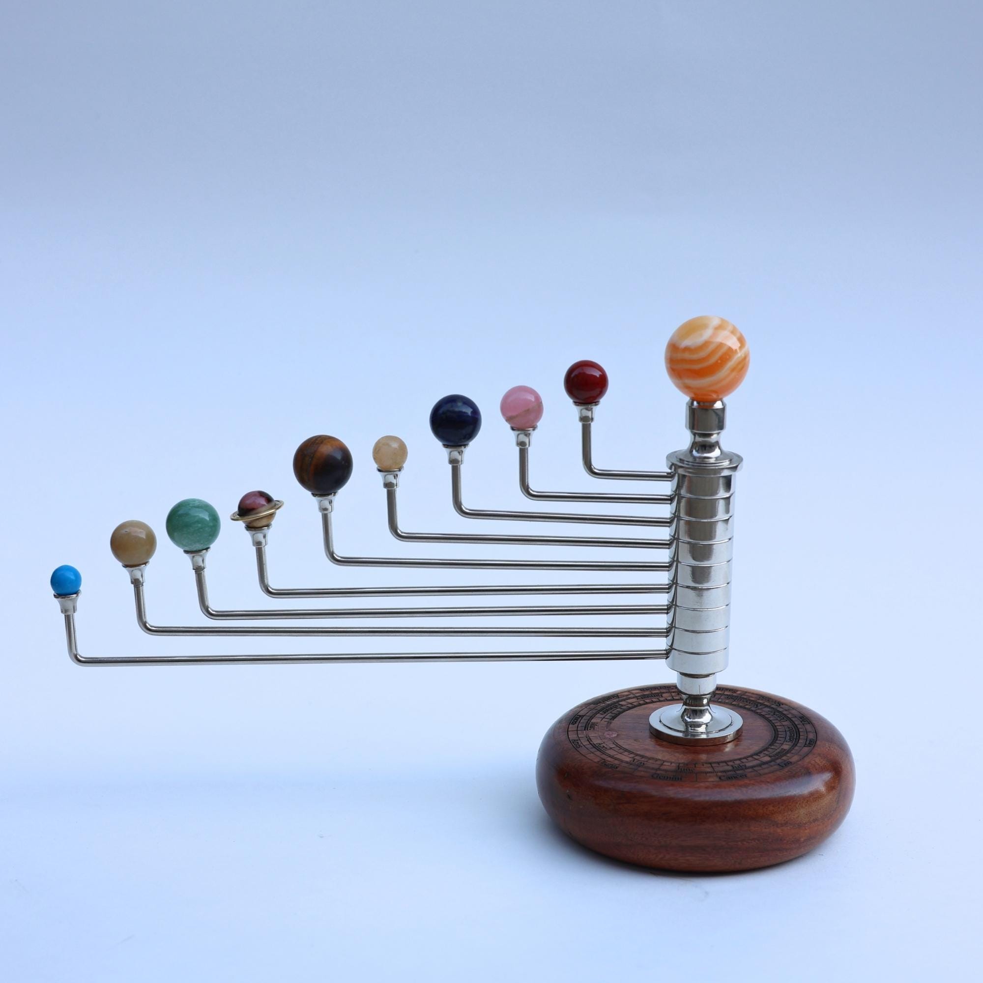 Vertical Solar System Model view 5