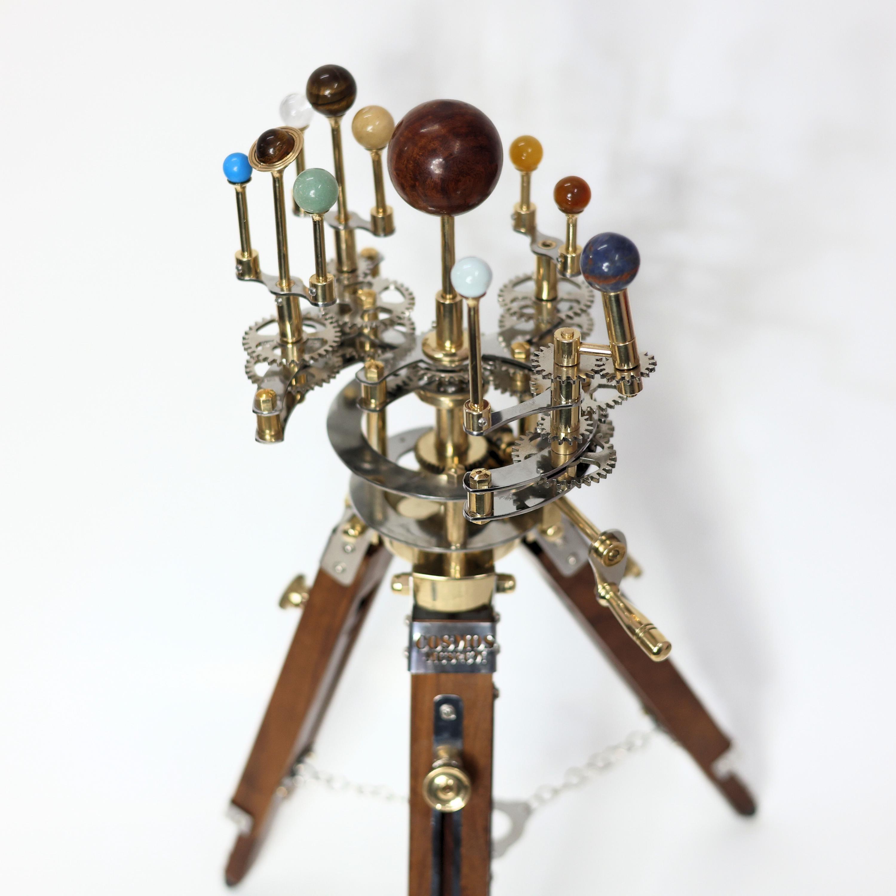 Brass Solar System Orrery, Museum Display view 3