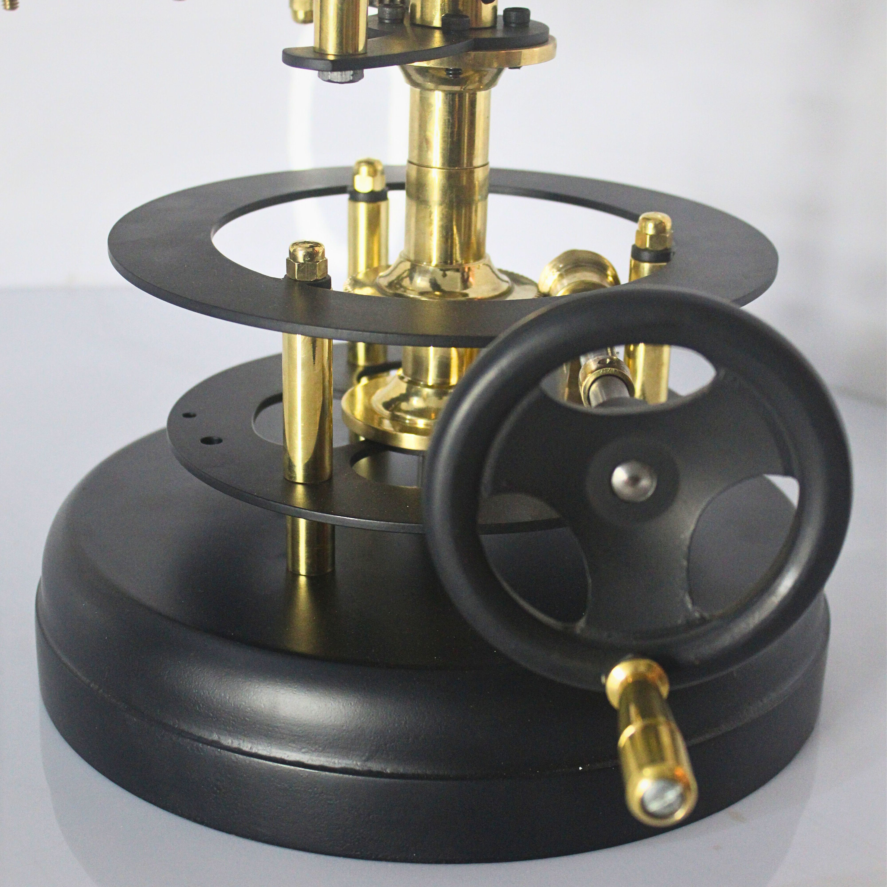 Vintage-Style Brass Solar System Orrery, Museum view 5