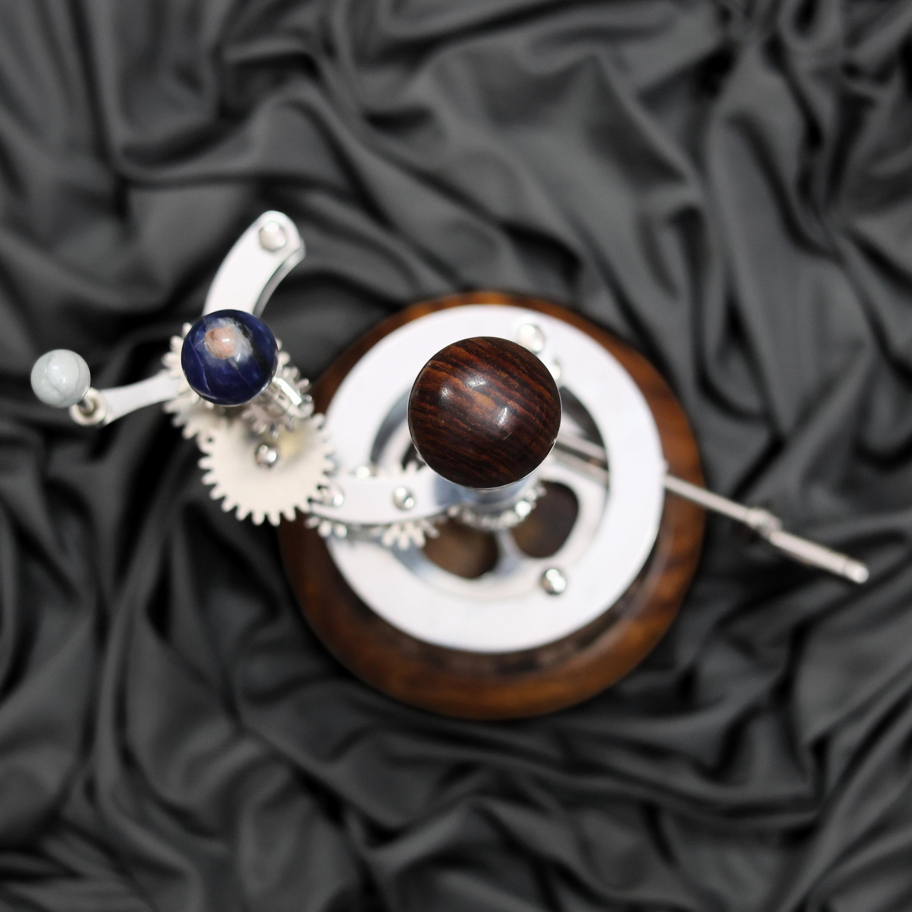 Brass Orrery with Gemstone Planets, Standard view 8