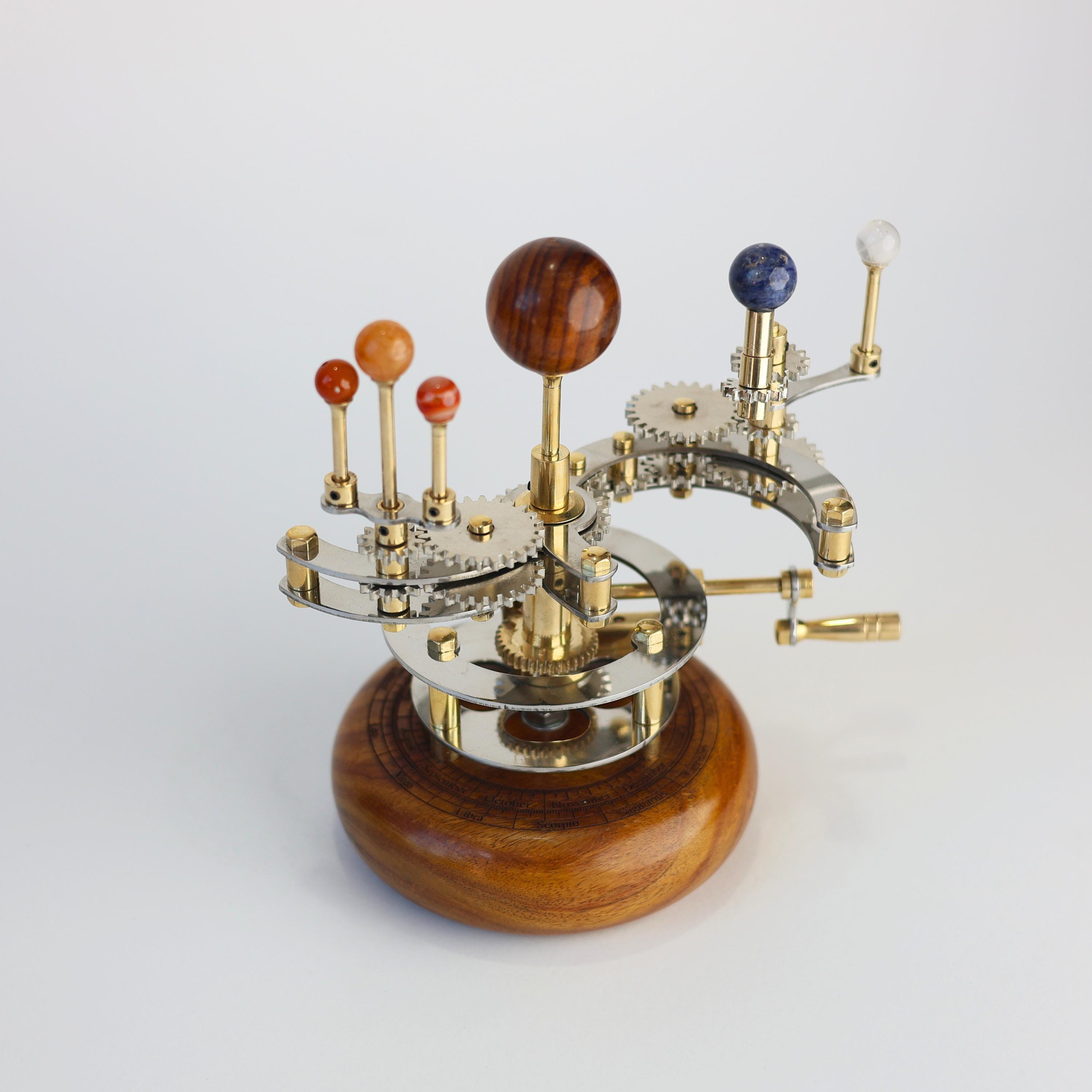 Brass Orrery Mini Solar System, Classic Edition view 2