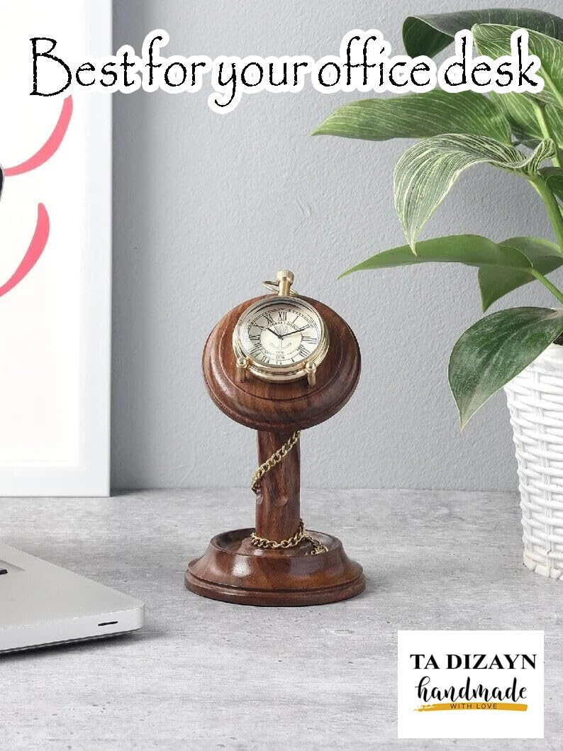 Rosewood Desk Organiser with Phone Slot view 2