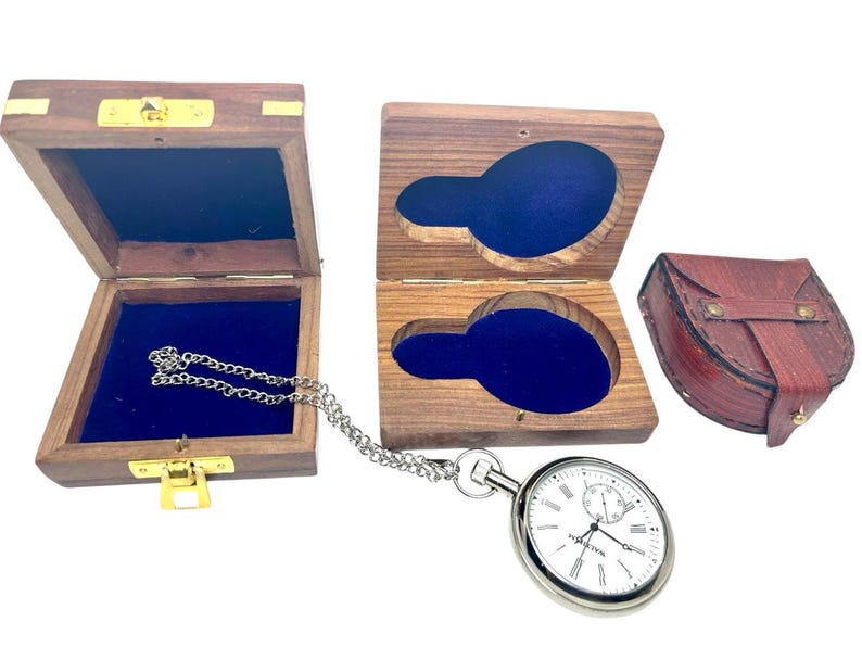 Nickel Pocket Watch — Choice of Gift Box view 6