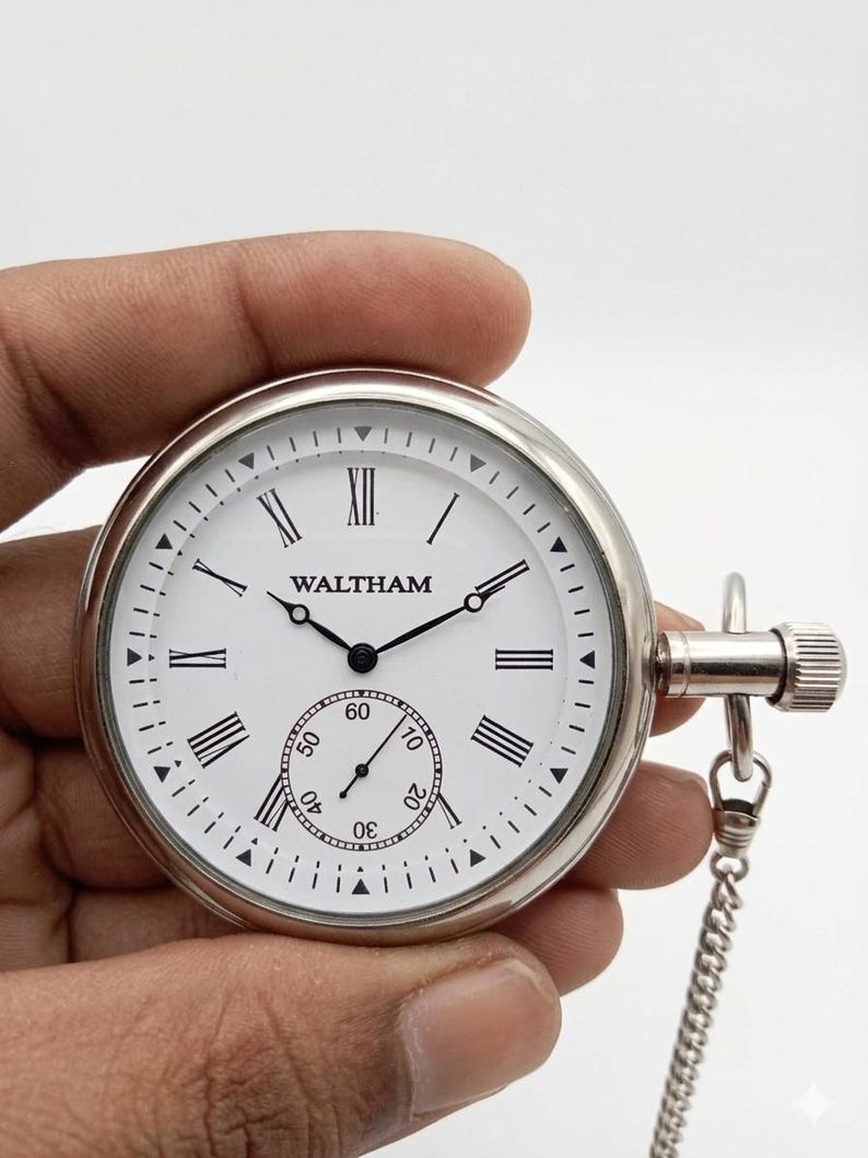Nickel Pocket Watch — Sold Without Case view 7