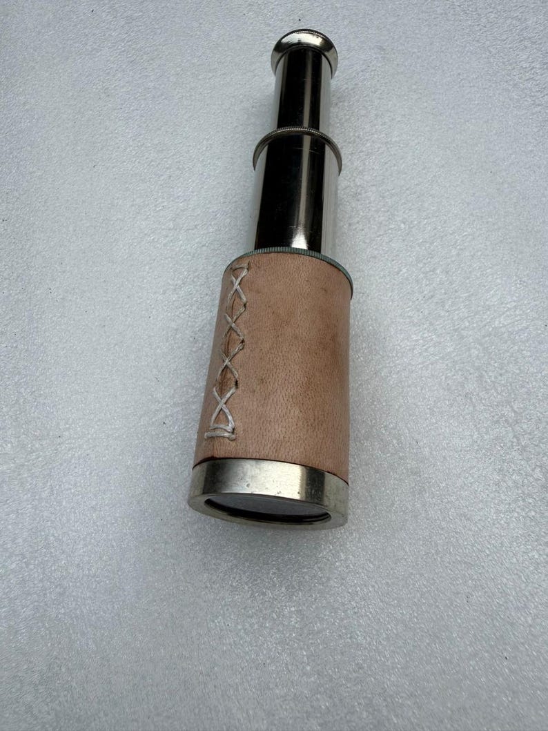 Brass Spyglass Telescope 6" for Kids view 7