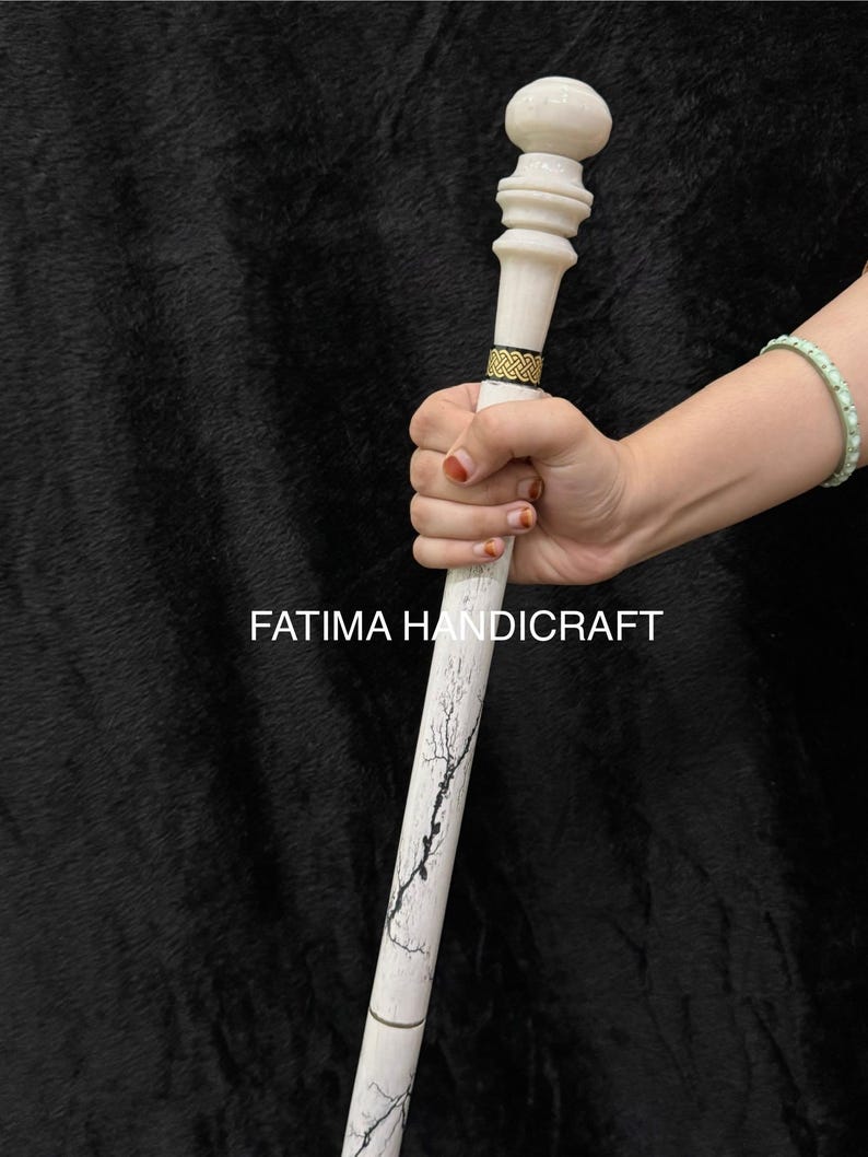 Crystal Wizard Knob Walking Cane view 6