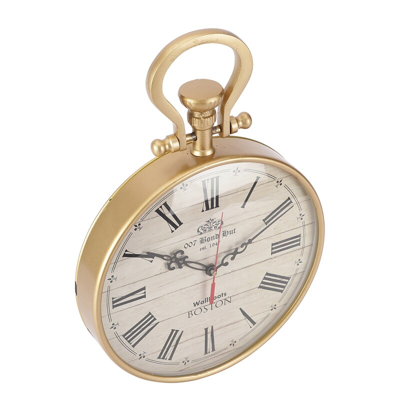 Vintage Metal Round Wall Clock view 7