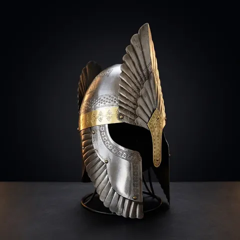 Aquila Imperium Winged Helmet — Roman Warrior Steel view 1