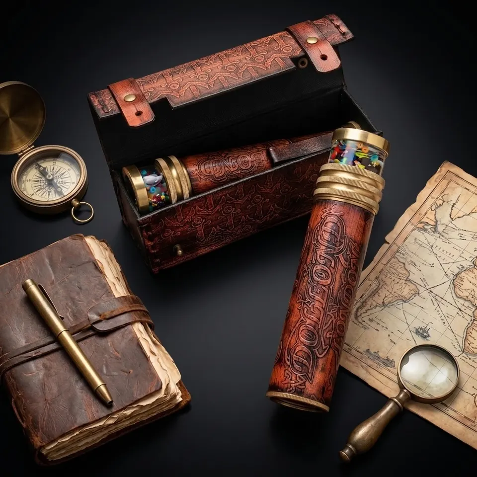 Handmade Liquid Oil Chamber Kaleidoscope