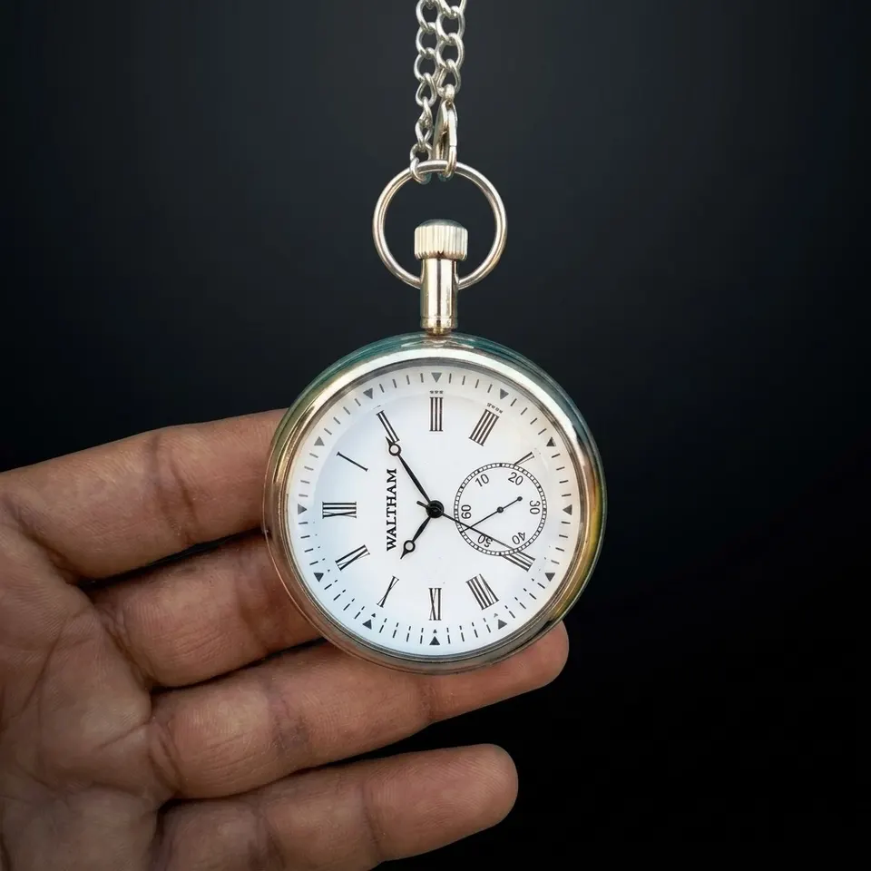 Nickel Pocket Watch — Sold Without Case view 1