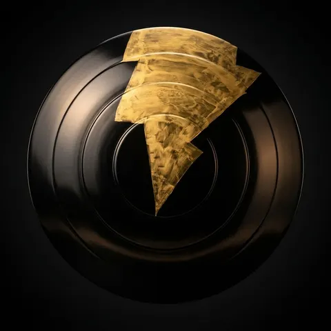 Medieval Black Adam Shield Replica with Metal Cosplay Prop view 1