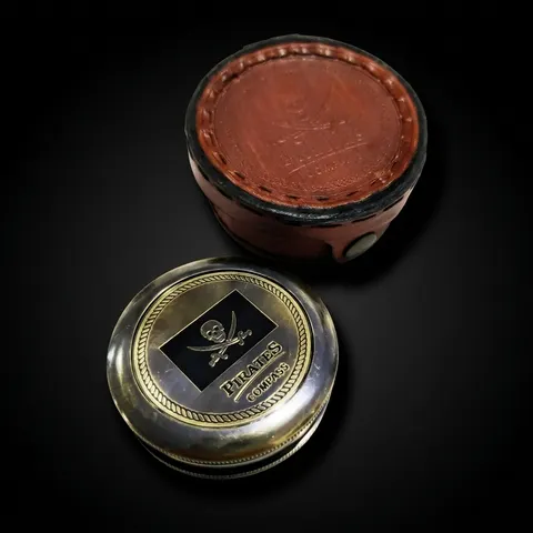 Pirate Compass, Leather Case view 1