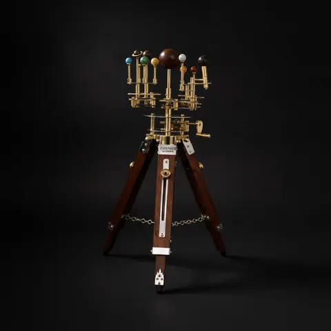 Brass Solar System Orrery, Museum Display view 1