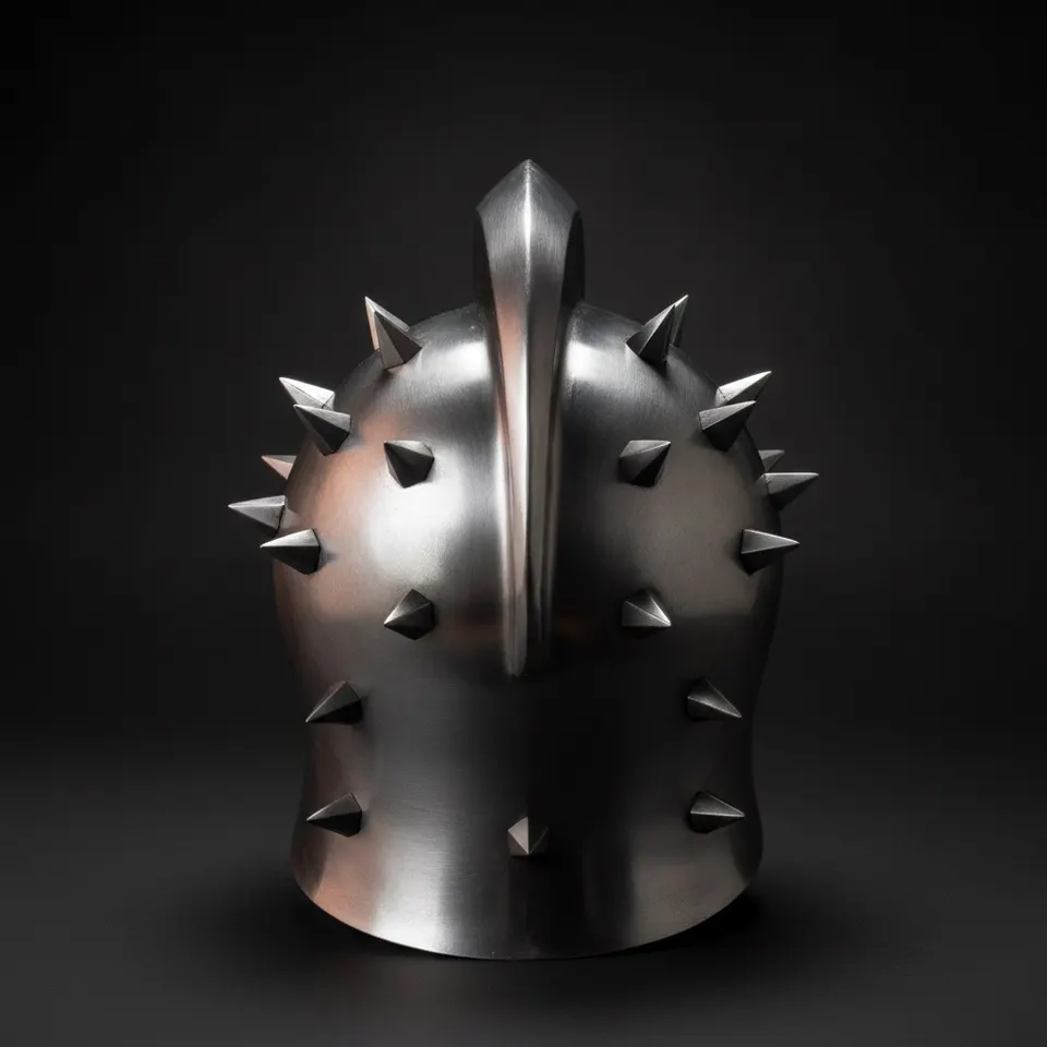 Gladiator Maximus Greek Armor Helmet with Display Stand