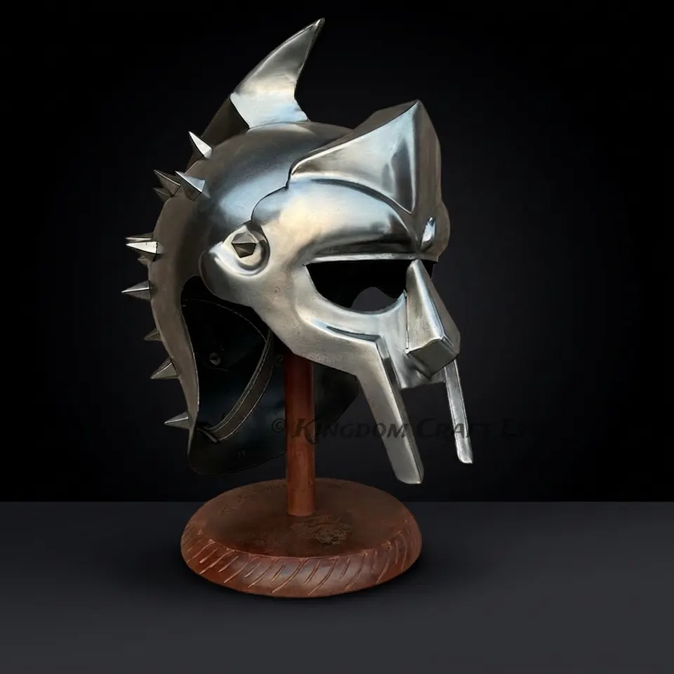 Maximus Gladiator Helmet with Display Stand