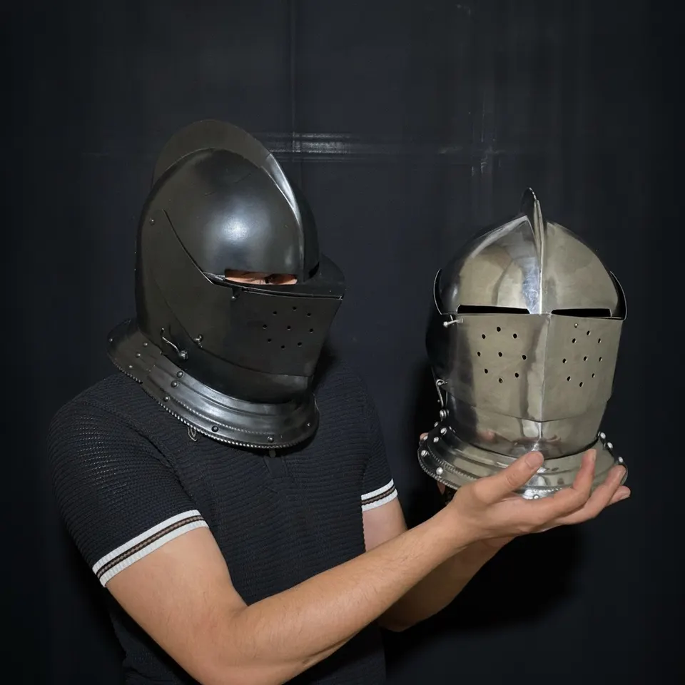 Crusader Armor Helmet — Wearable Knight
