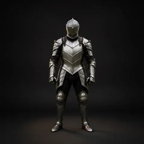 Medieval Knight Full Body Armor Suit with Gothic Wearable LARP view 1