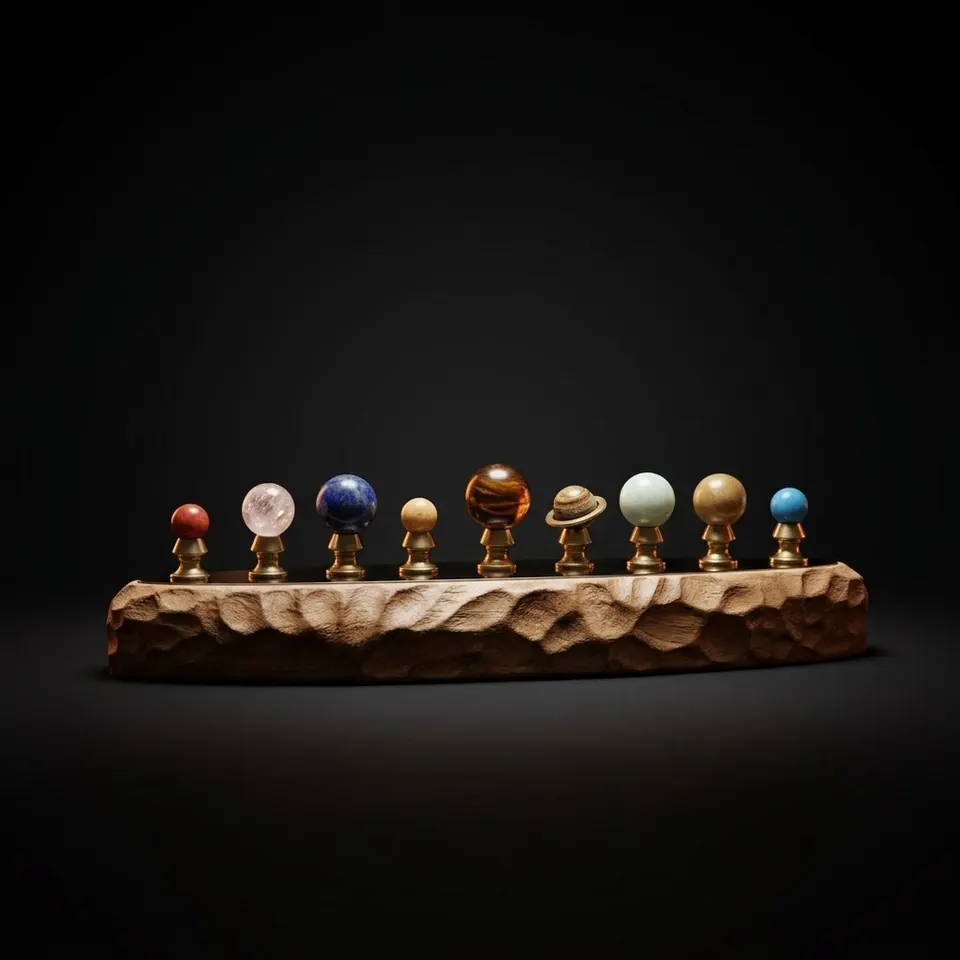 Elegant 9 Planet Stand
