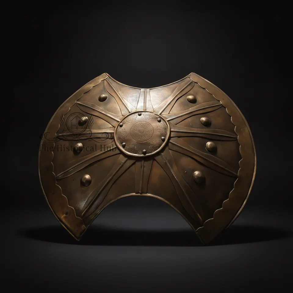 Medieval Trojan Shield with Greek Roman Armor Cosplay Prop