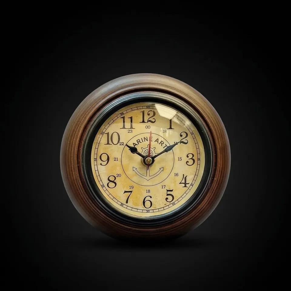 Round Antique Style Wall Clock
