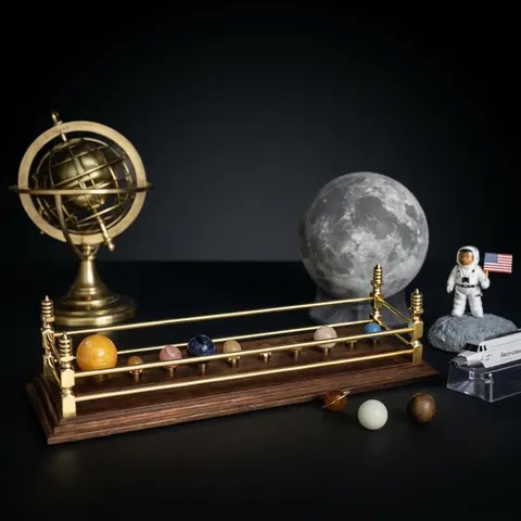 Gemstone Solar System Model view 1