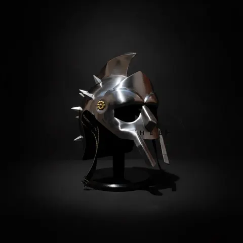 Gladiator Helmet Replica — Roman Warrior Armor view 1