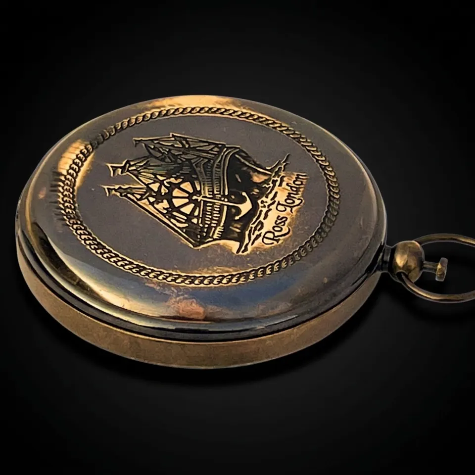 Ross London Compass, Antique Finish