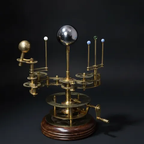 Brass Solar System Orrery, Museum Display view 1