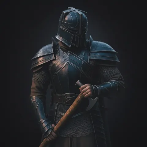 Templar Guardian Armor with Medieval Knight Crusader Full Body Steel view 1