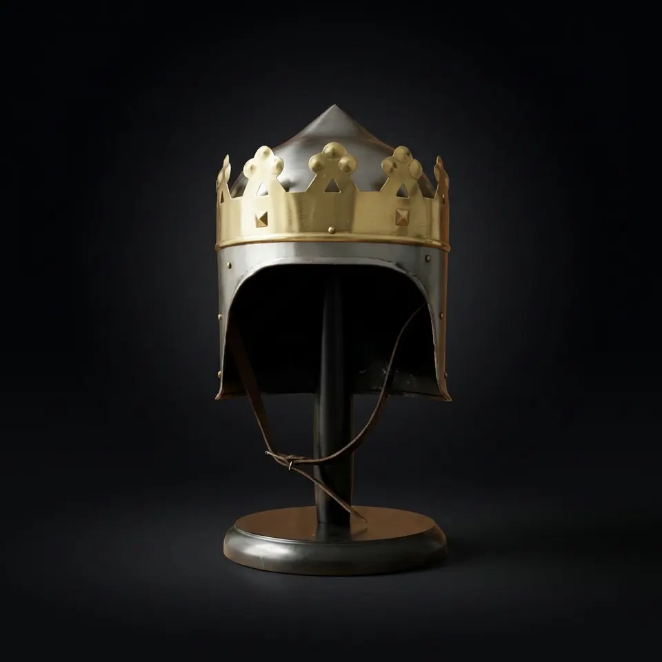 King Arthur Helmet — Richard Lionheart Crown Replica