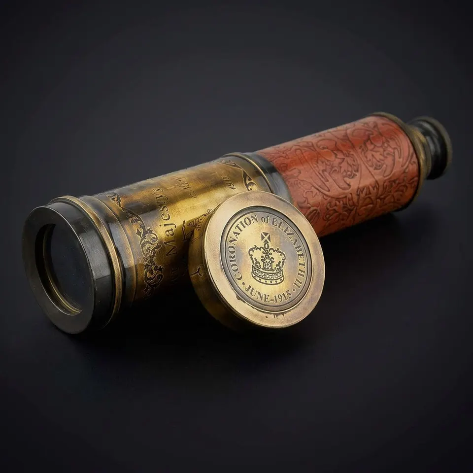 Brass Spyglass Telescope 20"