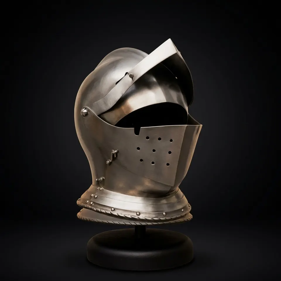 Templar Knight Wearable Armor Helmet
