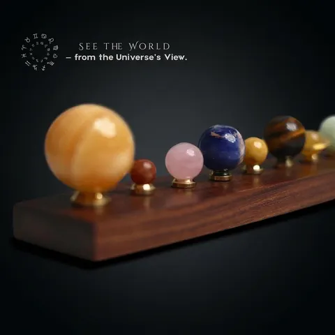 Gemstone Planet Set view 1