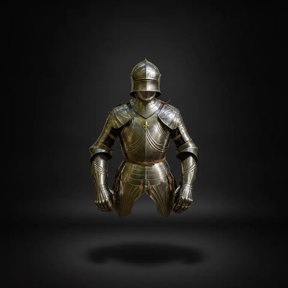 Elite Renaissance Knight Full Plate Armor for LARP and Reenactment view 1