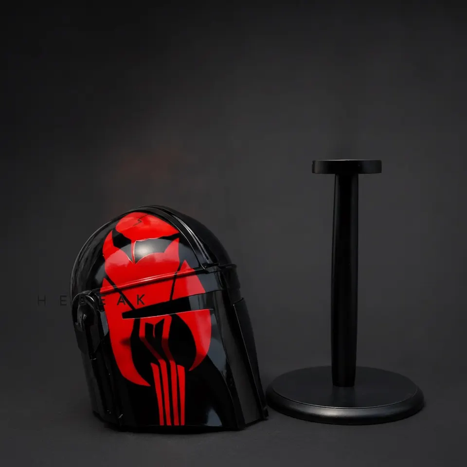 Custom Sci-Fi Warrior Helmet — Cosplay Display